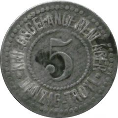 5 Pfennig - Danzig-Troyl Kriegsgefangenenlager
