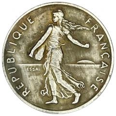 Reproduction - 2 francs Semeuse Essai