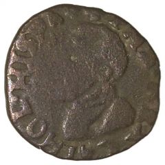 Double Denier in the name of Philip II