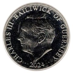10 Pence - Charles III Capercaillie, Colourised