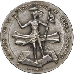 Medal - Paul VI Visit to the Holy Land