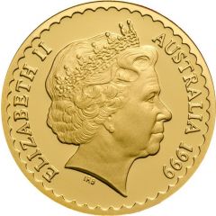150 Dollars - Elizabeth II 4th Portrait - Common Heath - Gold Proof