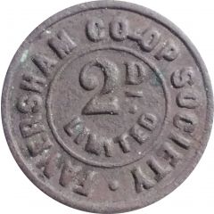 2 Pence - Faversham Co-op Society