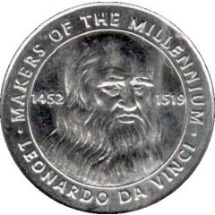 Token - Sainsbury`s Makers of the Millennium Leonardo da Vinci