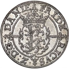 2 Skilling Dansk - Frederik II Frederiksborg mint