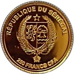 250 Francs CFA Mahatma Gandhi