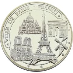 Token - Souvenirs et Patrimoine Paris - 5 monuments
