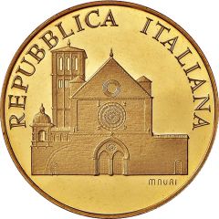 100 000 Lire Basilica of San Francesco in Assisi
