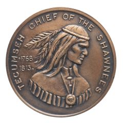 Medal - Tecumseh Chief of the Shawnees