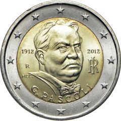 2 Euros Giovanni Pascoli