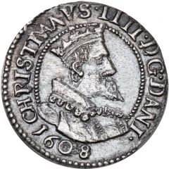 4 Skilling Dansk - Christian IV