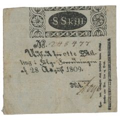 8 Skilling - Frederick VI Skillemønt