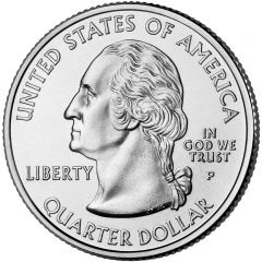 1/4 Dollar `Washington Quarter` Maryland