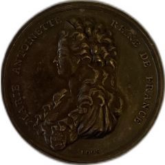 Medal - Queen Marie Antoinette - Execution