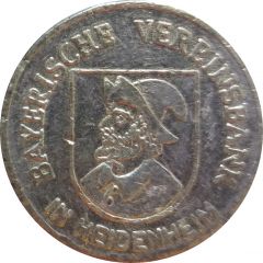 Token - Bayerische Vereinsbank Heidenheim