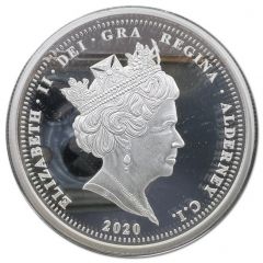 5 Pounds - Elizabeth II 2020 Remembrance Day, Silver clad