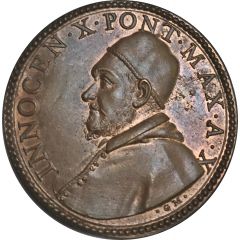 Medal - Innocent X Capitoline Palace