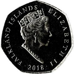 50 Pence - Elizabeth II King Penguin