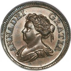 1 Farthing - Anne