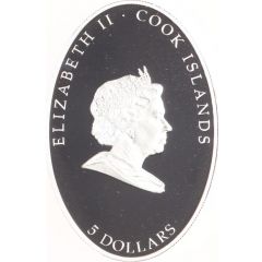 5 Dollars - Elizabeth II Lourdes