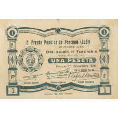 1 Peseta Porcuna
