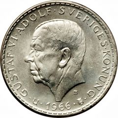 5 Kronor - Gustaf VI Adolf Constitutional Reform