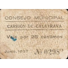 25 Céntimos Carrión de Calatrava