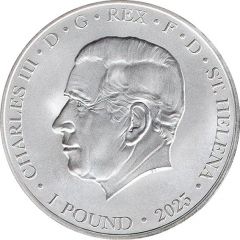 1 Pound - Charles III US Trade Dollar