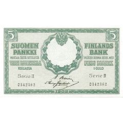 5 Markkaa, Sarja II 1918
