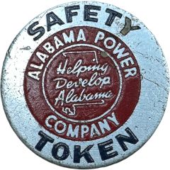 Safety Token - Alabama Power No Lost Time