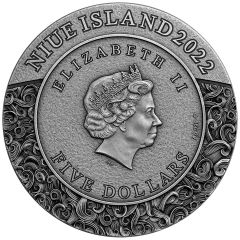 5 Dollars - Elizabeth II Temida