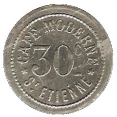 30 Centimes - Café Moderne Saint-Etienne