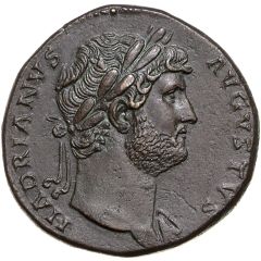 Sestertius - Hadrian COS III LIBERALITAS AVG IIII S C, Liberalitas