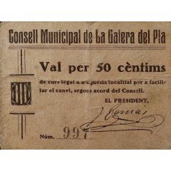 50 Céntimos La Galera del Pla