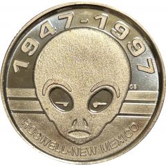 Medal - 50th Anniversary of Roswell, New Mexico UFO Incident