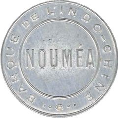 50 Centimes - Nouméa Banque de l`Indochine