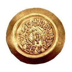 1 Tremissis - Desiderius / In the name of Uncertain Monogram