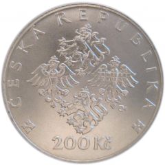 200 Korun Saint Zdislava of Lemberk