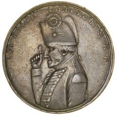 Medal - George III Ralph Abercromby, T. Halliday, silver