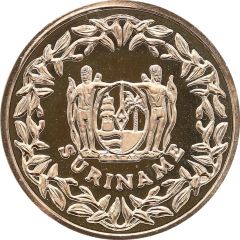 1000 Guilders Olympics 1992 - Silver