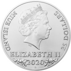 25 Dollars - Elizabeth II Czech Lion