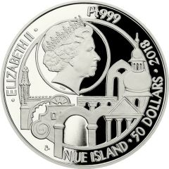 50 Dollars - Elizabeth II Gardens and castle in Kroměříž