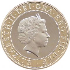 2 Pounds - Elizabeth II 4th portrait, London Olympic Centenary