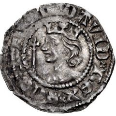 1 Penny - David II 2nd Coinage, Class A