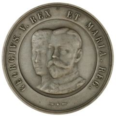 Medal - George V Coronation, Stalybridge, silver