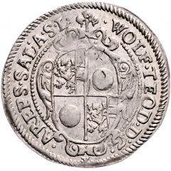 3 Kreuzers - Wolf Dietrich von Raitenau