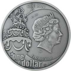 1 Dollar - Elizabeth II Happy Birthday