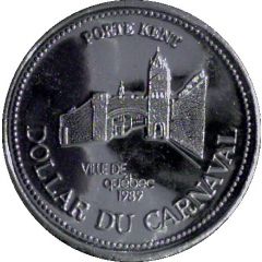 2 Carnaval Dollars - Quebec