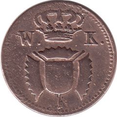1 Pfennig - William II