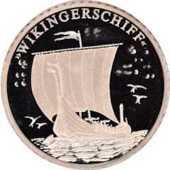 Medal - Conquest of the World’s Oceans Viking Ship